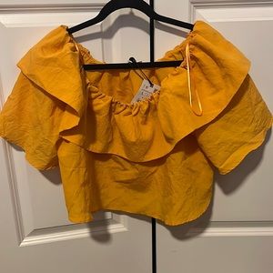 Zara NWT off shoulder top
